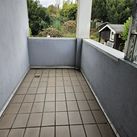 Überdachter Balkon